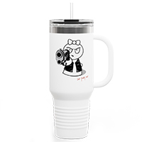 Badass Frankie Insulated Travel Mug